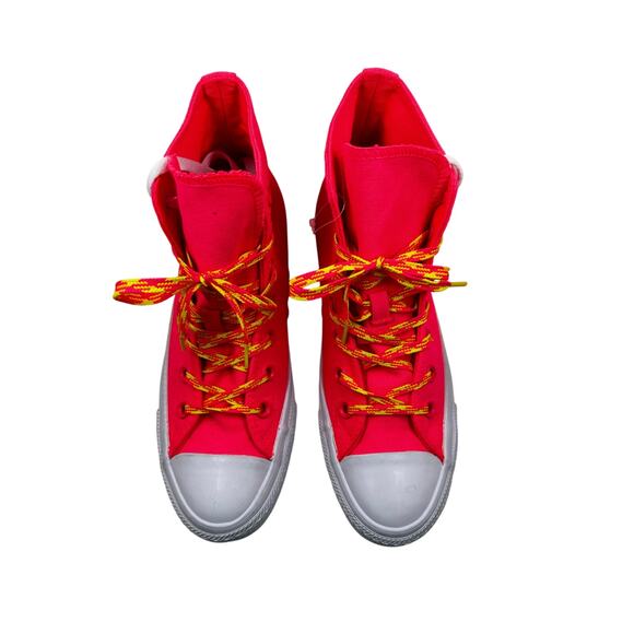 Converse Chuck Taylor All Star Hi Glow Up Pink High Top Sneakers Women’s 8 US - Picture 3 of 14